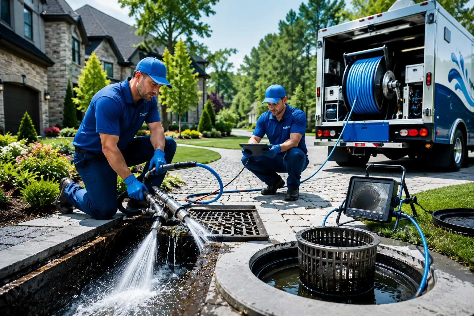 Local outdoor drain cleaning professionals in De Tour Village, MI
