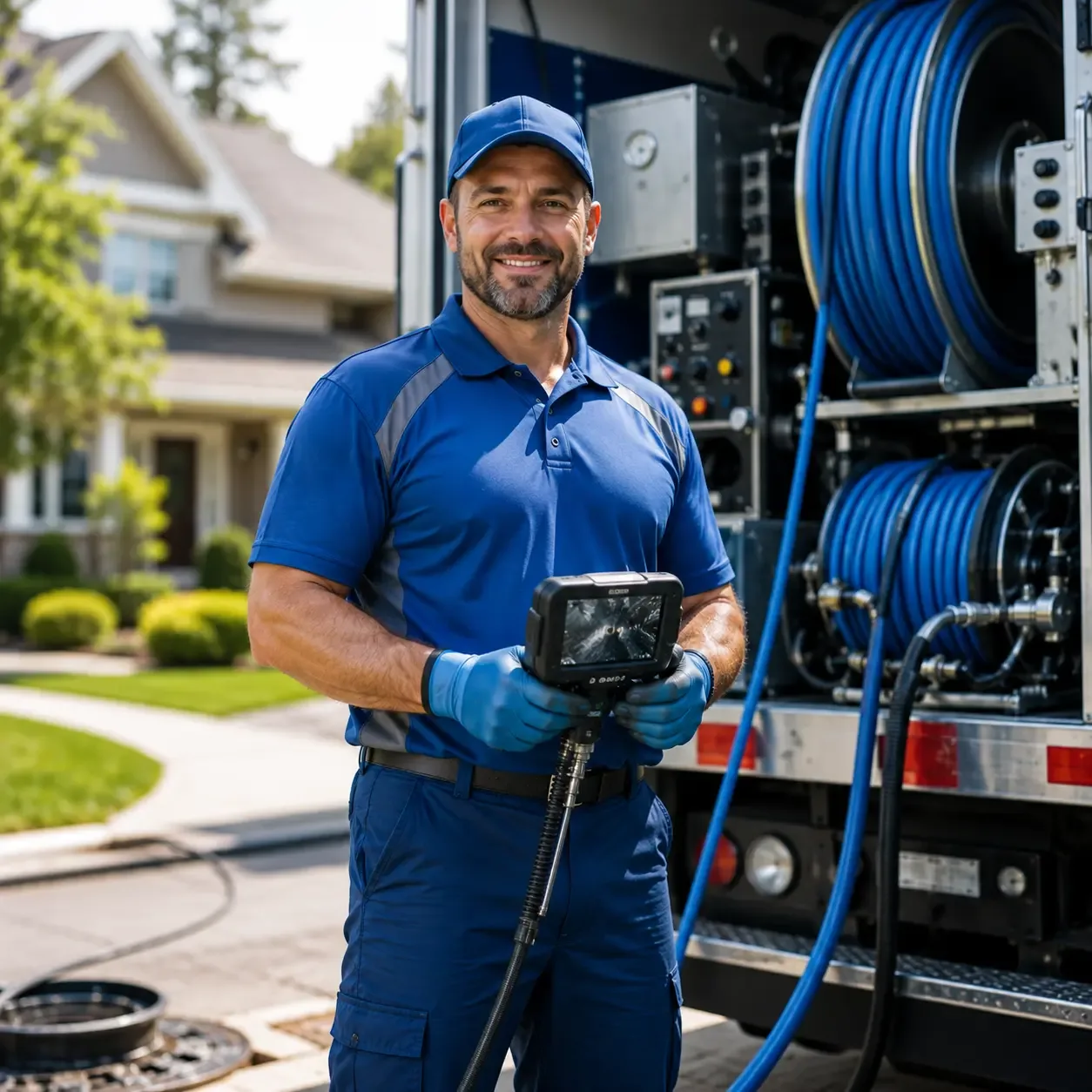 Local outdoor drain cleaning specialists in De Tour Village, MI